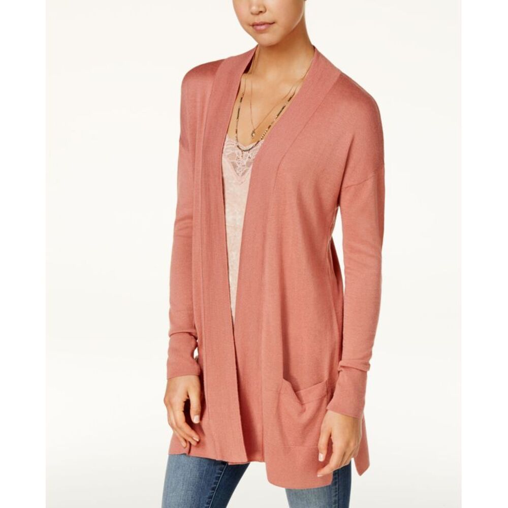 Hippie Rose Juniors Open Front Duster Cardigan